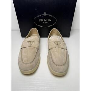 Prada Saint Tropez Suede Loafers SZ 7 (Fits US 8)